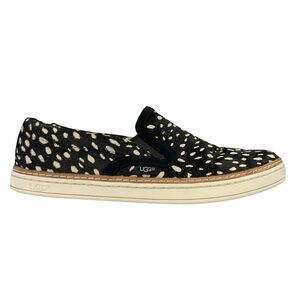 Ugg Soleda Exotic Calf Hair Sneakers Slip On‎ Womens Size 8.5